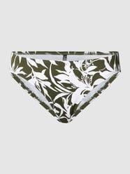 Bikinibroekje met all-over bloemenprint, model 'TROPIC' van Lauren Ralph Lauren Groen - 29