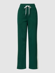 Trackpants mit Galonstreifen von Marc O'Polo Grün - 27