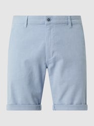 Chino-Shorts mit Stretch-Anteil von Montego Blau / Türkis - 27