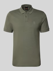 Polówka Slim Fit z mieszanki bawełny model 'PASSENGER' od BOSS Orange - 15