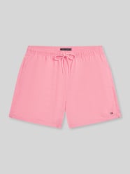 Regular Fit Badeshorts mit Logo-Stitching von Tommy Hilfiger Pink - 21