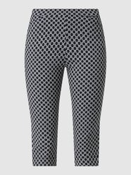 Caprihose mit Stretch-Anteil von Christian Berg Woman Blau / Türkis - 27