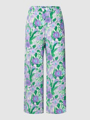 Broek met all-over motief, model 'KARMAN' van Weekend Max Mara - 11