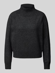 Gebreide pullover met opstaande kraag van QS - 19