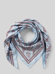 Chusta z nadrukiem paisley na całej powierzchni od Jake*s Casual - 4