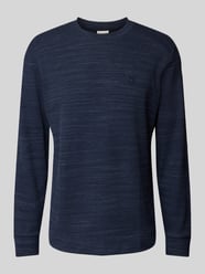 Regular Fit Sweatshirt aus Baumwoll-Mix in Melange von Tom Tailor - 37