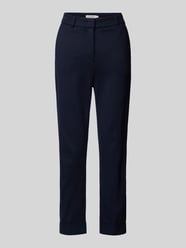 Regular Fit Chino mit Gürtelschlaufen von Christian Berg Woman Blau - 3