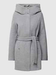 Mantel mit Kapuze Modell 'CLASSLIVA' von Vero Moda Outdoor Grau - 21