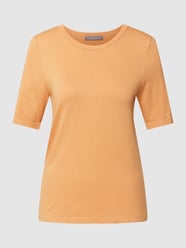 Strickpullover mit 1/2-Arm und Rundhalsausschnitt von Christian Berg Woman Selection Orange - 15