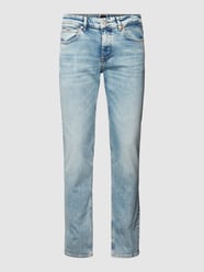 Jeans mit Label-Patch Modell 'Delaware' von BOSS Orange Blau - 29