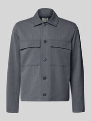 Kurtka koszulowa o kroju regular fit z dodatkiem wiskozy model 'Grahn' od Casual Friday - 39