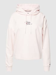 Hoodie mit Label-Print von Tommy Jeans Rosa - 15
