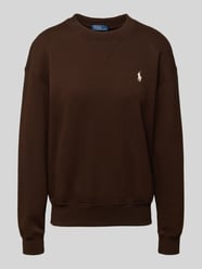 Sweatshirt met ronde hals en labelstitching van Polo Ralph Lauren - 47