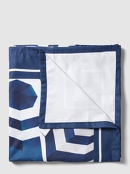 Handtuch mit Allover-Muster Modell 'Telo Mare' von Zeybra Blau - 15