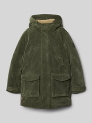 Regular Fit Parka mit Kapuze Modell 'CORDUROY' von Tommy Hilfiger Teens - 18
