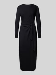 Tailliertes Freizeitkleid mit integriertem Bindegürtel Modell 'ERLOT' von BOSS Orange - 19