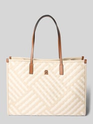 Handtas met geweven motief van Tommy Hilfiger - 36