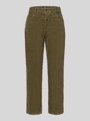 Regular Fit Cordhose mit Label-Patch Modell 'Bobbie' von MAC - 5
