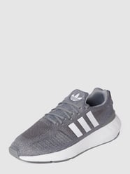 Sneaker mit Label-Details Modell 'Swift Run' von adidas Originals Grau / Schwarz - 2