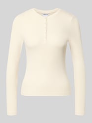 Slim Fit Langarmshirt aus Baumwoll-Mix von Jake*s Casual - 20