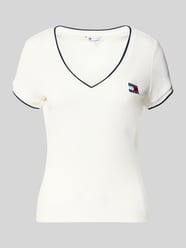 Slim Fit T-Shirt aus Baumwoll-Mix von Tommy Jeans - 8