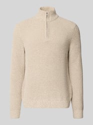 troyer o kroju regular fit z krótkim zamkiem błyskawicznym model 'JOIN' od ONLY & SONS - 47