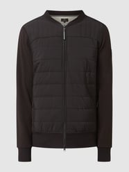 Sweatjacke mit Kontrastvorderseite  von Fynch-Hatton Schwarz - 36