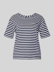 t-shirt z okrągłym dekoltem i brustaszą od monari - 7