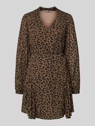 Mini-jurk met strikceintuur, model 'WANDA' van Guess - 20