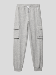 Sweatpants mit Cargotaschen von CHAMPION Grau / Schwarz - 3