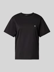 T-Shirt mit Logo-Stitching Modell 'VENACO' von Weekend Max Mara Schwarz - 29