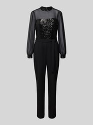 Jumpsuit mit Paillettenoberteil von Apricot - 9