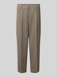Hose mit Bügelfalten und Eingrifftaschen von Christian Berg Woman Selection Beige - 30
