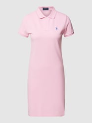 Knielange jurk in polostijl van Polo Ralph Lauren Roze - 31