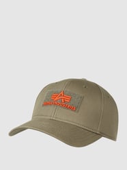 Cap mit Logo von Alpha Industries Grün - 15