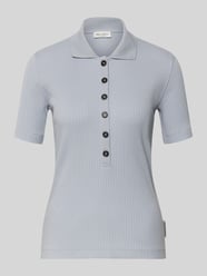 Koszulka polo o kroju slim fit z mieszanki bawełny i modalu od Marc O'Polo - 14