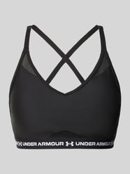 Sport-BH mit Label-Schriftzug Modell 'UA Crossback Low Bra' von Under Armour - 43