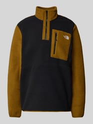 Bluza z wyhaftowanym logo model ‘YUMIORI’ od The North Face Brązowy - 41