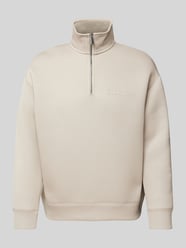 Sweatshirt mit Label-Detail von CK Calvin Klein Beige - 10