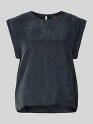 Regular Fit Blusentop aus Cupro-Viskose-Mix von BOSS Orange - 5