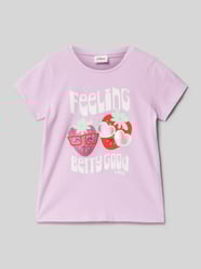 Regular fit T-shirt van puur katoen van s.Oliver RED LABEL - 12