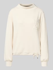 Sweatshirt met opstaande kraag van monari - 32