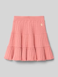 Strick-Rock aus reiner Baumwolle von Polo Ralph Lauren Teens Pink - 34