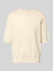 t-shirt o kroju relaxed fit z czystej bawełny model 'TORINO' od Selected Homme - 45