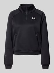 Sweatpullover mit Reißverschlusstaschen Modell 'Armour' von Under Armour Schwarz - 6