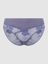 Figi z mikrowłókna od Calvin Klein Underwear Fioletowy - 2