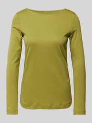 Longsleeve mit U-Boot-Ausschnitt von Christian Berg Woman Grün - 10