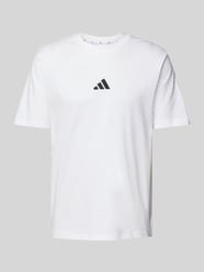 T-Shirt mit Label-Stitching von ADIDAS SPORTSWEAR Weiß - 39