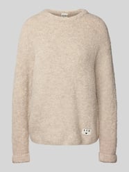 Sweter o kroju relaxed fit z dodatkiem wełny model ‘Larisa’ od ICHI - 30