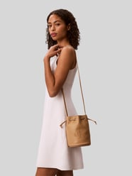 Henkeltasche mit Logo-Stitching von CK Calvin Klein Beige - 37